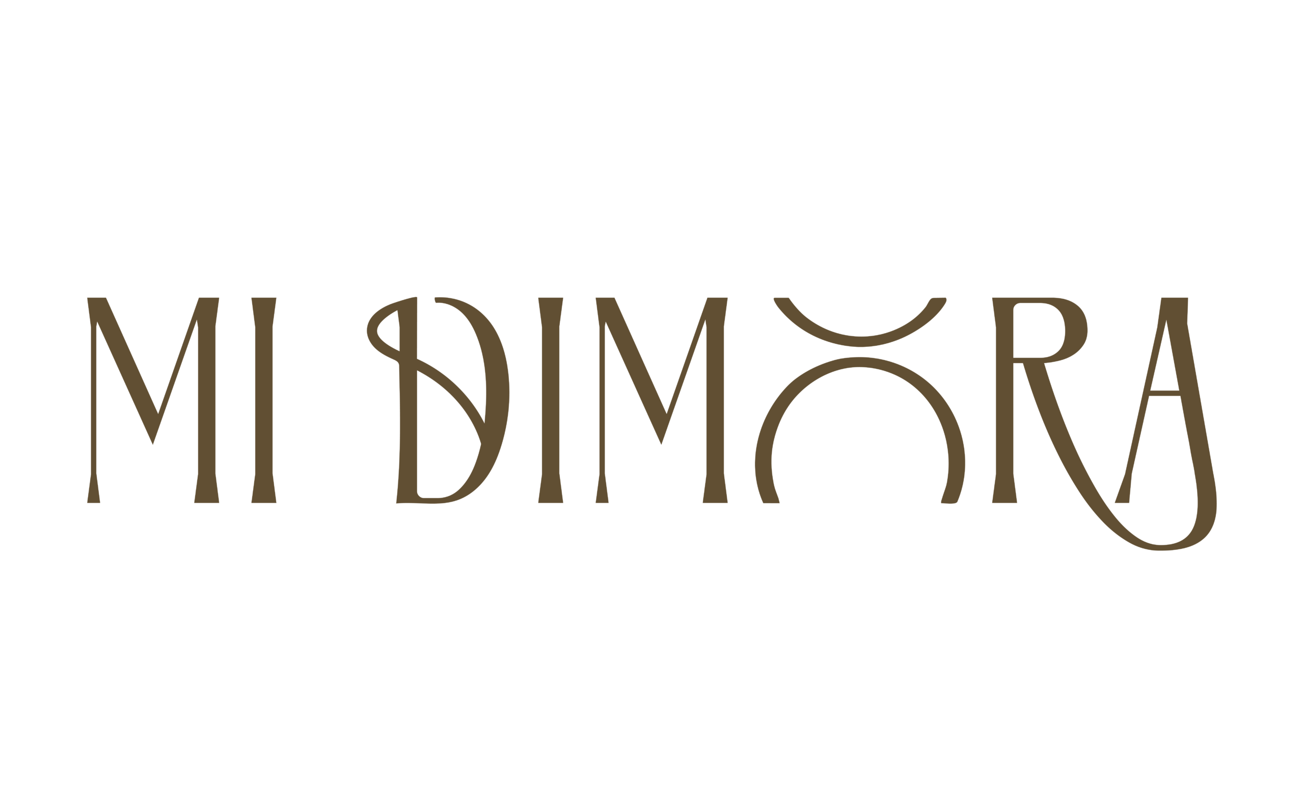 MI DIMORA LOGO MARRON