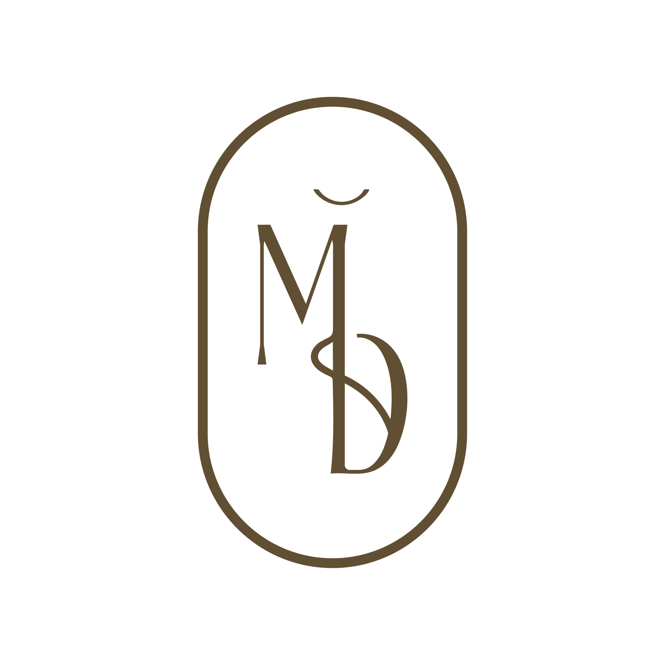 LOGO EMBLÈME MARRON
